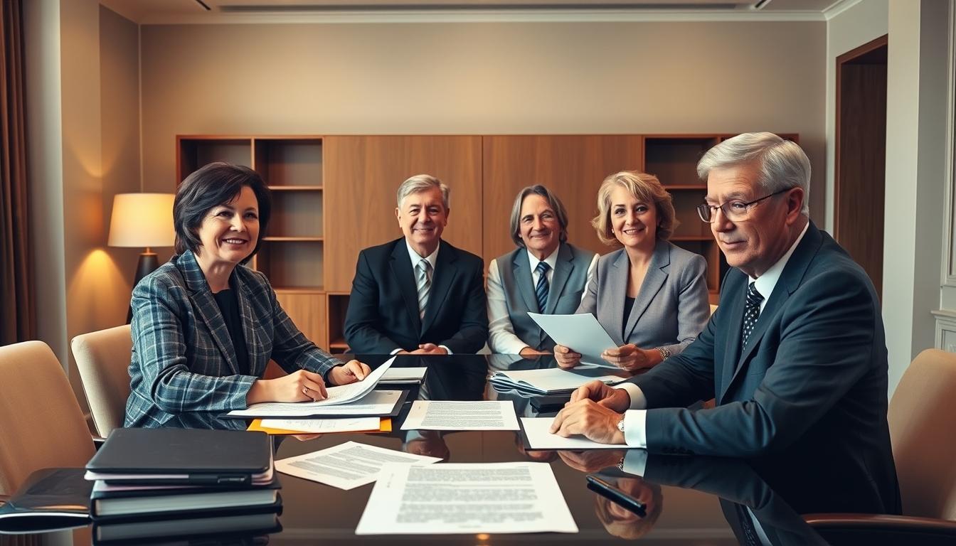 Real estate ownership transfer documents and closing confirmation